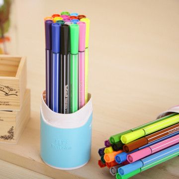 其他美術(shù)用品  真彩 水彩筆CWP-2600-18水彩筆18色可水洗md水彩筆 18支裝畫筆原始圖片2