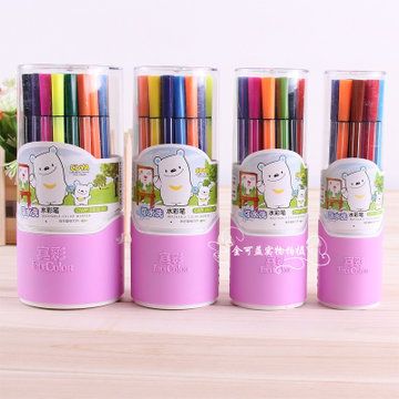 其他美術用品  真彩 水彩筆 CWP-2600-24色酷吖可洗 水彩筆 真彩24色水彩筆原始圖片3