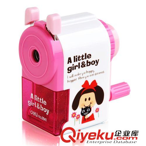卷筆刀、削筆器 得力0550卷筆刀 酷尼狗學生削筆刀 創意鉛筆刨筆刨削筆器