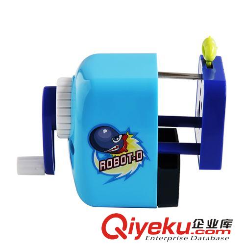 卷筆刀、削筆器 得力0672 學生 削筆機 機甲先鋒削筆器 手搖削筆機 卷筆刀 筆刨原始圖片3