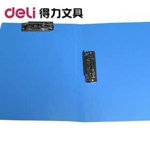 文件夾、包 得力5342 雙強力夾 A4雙夾文件夾 背寬18mm 質量厚 得力辦公用品原始圖片2