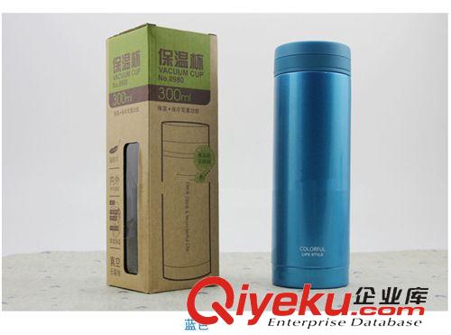 保溫杯 得力保溫杯8980不銹鋼保溫杯茶杯時尚高密封性水杯 300ml zp原始圖片3