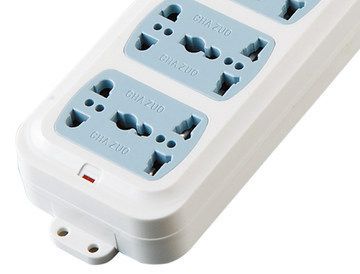 接線插座 得力電源接線板  3993電源轉(zhuǎn)換器 電源插座 插線板 線長(zhǎng)2.8m原始圖片3
