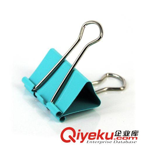 夾子 得力8553 ES彩色長(zhǎng)尾夾32mm魚尾夾 夾子燕尾夾票夾 夾文具 24只裝原始圖片3