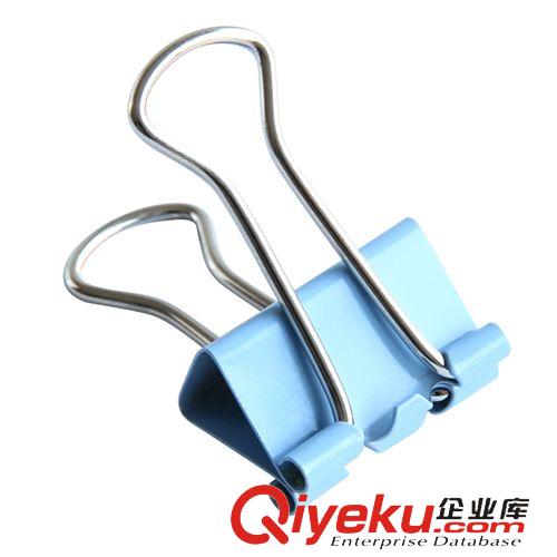 夾子 得力8556ES長尾夾6#彩色燕尾夾15mm 小號票據分類夾60只裝耐用性原始圖片2