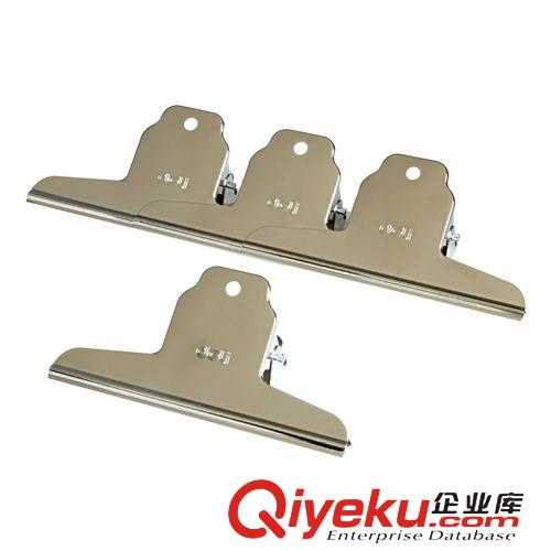夾子 得力9494透明彩色票夾 卡通塑料兒童文具小燕尾票夾子 6只裝