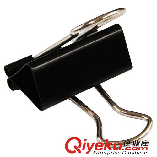夾子 得力長尾票夾8561 黑色燕尾夾/魚尾夾/資料sj夾/夾子 12只/51mm原始圖片2