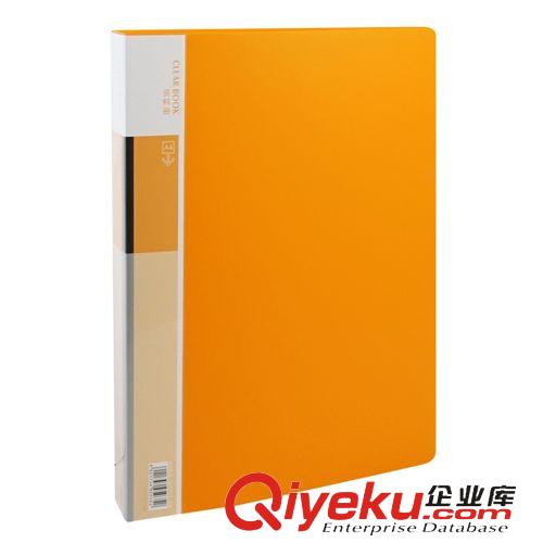 其他簿、本、冊 zp得力資料冊5035 A4文件夾插頁袋 活頁檔案冊 彩色資料冊60頁原始圖片2