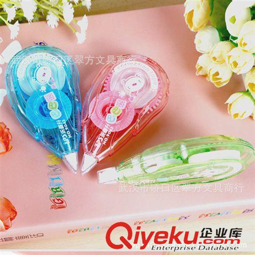 樂普升文具 樂普升9043修正帶 巴巴熊12M專業(yè)修正帶 小學(xué)生學(xué)習(xí)文具用品批發(fā)原始圖片2