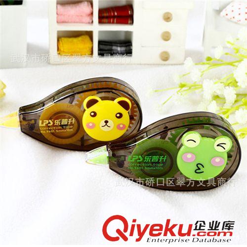 樂普升文具 樂普升9601Bear熊Guagua蛙10M專業修正帶 辦公學生文具批發原始圖片2