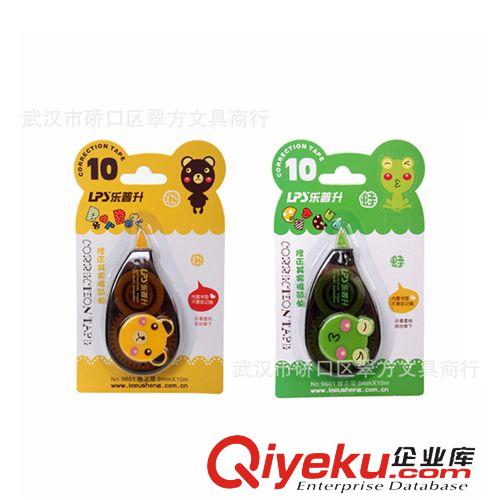 樂普升文具 樂普升9601Bear熊Guagua蛙10M專業修正帶 辦公學生文具批發原始圖片3