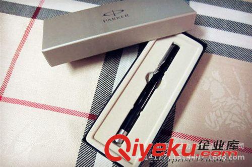 辦公用品 zp 派克（parker）威雅黑色膠桿墨水筆 鋼筆 書法簽字筆 可印字原始圖片2