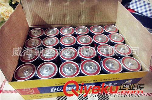 日用百貨 zp1號雙鹿燃氣灶打火電池 大號堿性電池 黑騎士 R20S 1# 鐵皮原始圖片3