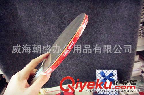 體育用品 紅雙喜 DHS 乒乓球拍 成品拍 一星級(jí)1002雙面反膠橫拍 送拍套原始圖片2