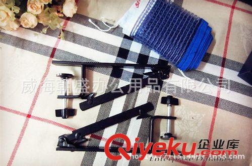 體育用品 正品紅雙喜DHS乒乓球網架 P302乒乓球桌網架 便攜式球臺網架簡易原始圖片3
