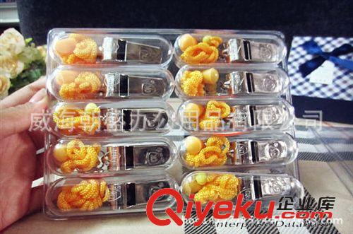 體育用品 OK牌鋼哨(裁判專用)金色不銹鋼口哨 單位學校bd口哨 軍哨原始圖片2