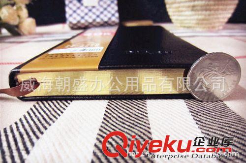 禮品定制 喜博文具 高檔皮質(zhì)記事本/筆記本/商務(wù)皮面本40-22 道林紙原始圖片2