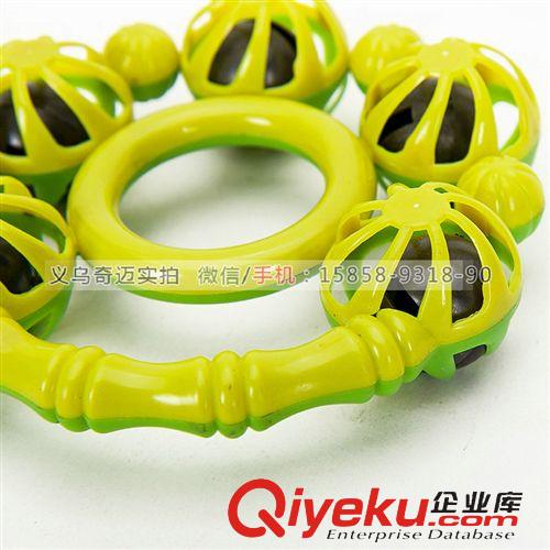 兒童玩具 12-31 兒童玩具 搖鈴  一元 5花鈴 雙色幼兒搖鈴  顏色隨機發送原始圖片3