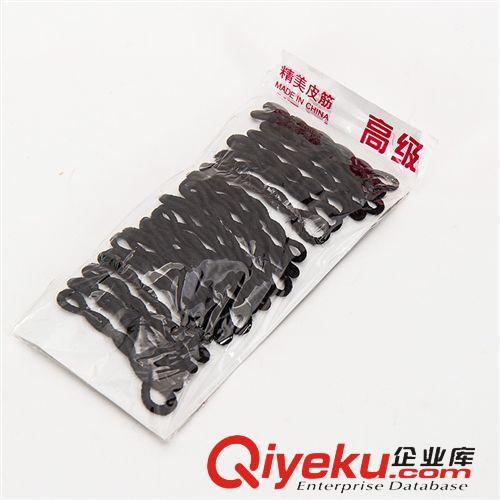 潮流飾品 2-29 簡約純黑色一字夾 U型盤發夾邊夾劉海夾發夾長