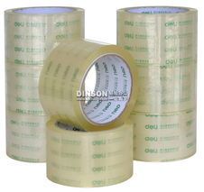學(xué)習(xí)文具 正品得力30952封箱辦公透明膠帶（45mm *100Y）特價(jià)批發(fā)原始圖片3