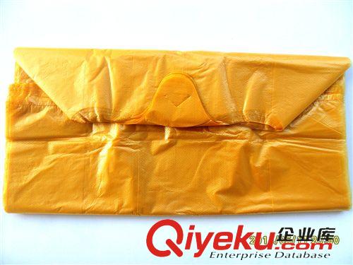 日用百貨 [塑料袋批發(fā)]黃色背心式購(gòu)物袋（42*38+16cm） 塑料袋 垃圾袋批發(fā)