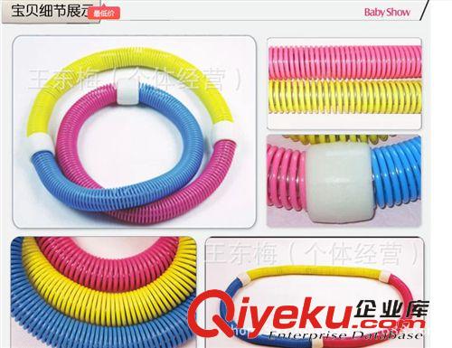 呼啦圈 彈簧呼啦圈 韓國軟式呼啦圈 健身體操圈 瘦腰塑腰收腹呼啦圈 tj