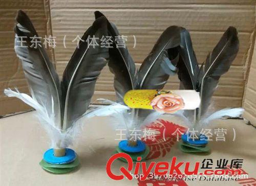鷹牌毽子 鷹牌毽子 專業批發比賽毽球 耐踢 花毽 鵝毛加重鐵片 牛筋橡膠底原始圖片2