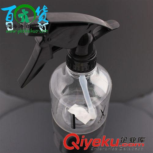 其他兩元小百貨 帶剪刀噴壺廠家直銷批發灑水壺塑料手壓式澆花壺理發噴水壺原始圖片3