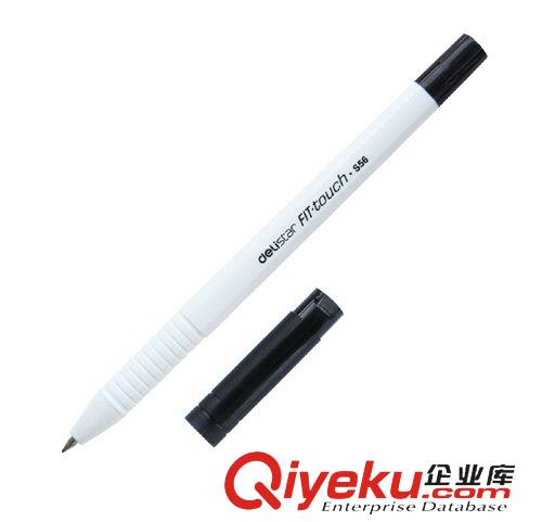 辦公用品 廠家直銷(xiāo)得力思達(dá)S56中性筆黑色碳素筆水筆簽字筆0.5mm12支/盒原始圖片3