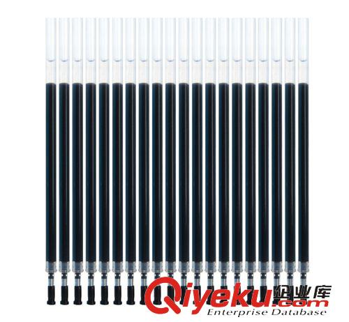 辦公用品 zp得力思達S760子彈頭0.5mm 中性筆芯(黑) 簽字筆筆芯 20支/盒原始圖片3