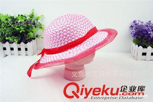 頭飾配飾 兒童時尚小鈴鐺太陽帽子 女童草帽 遮陽帽 義烏批發產品兩元批發原始圖片3
