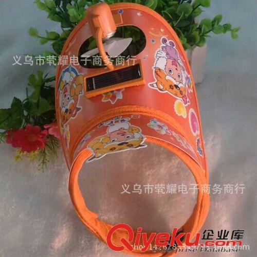 頭飾配飾 夏季熱銷 空頂帽 風(fēng)扇帽 新款帽 兒童卡通防曬帽 太陽能風(fēng)扇帽原始圖片2