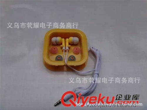 數(shù)碼配件 方盒耳機(jī)線 4個(gè)膠頭 義烏批發(fā)產(chǎn)品 兩元批發(fā) 兩元商品原始圖片2