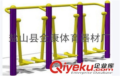 健身路徑 廠家直銷室外戶外健身路徑三人漫步機太空漫步機小區公園健身器材原始圖片3