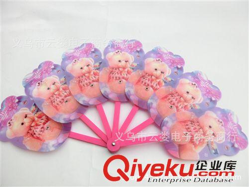 季節產品 夏天必備 卡通扇  折疊扇子 大七葉扇 膠扇子 一元二元專批原始圖片2
