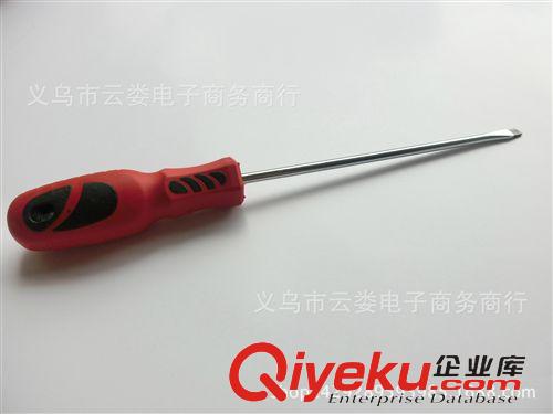 節(jié)慶用品 8寸紅把一起子 一字、十字起 絕緣柄螺絲刀 家用工具  廠家直銷原始圖片2