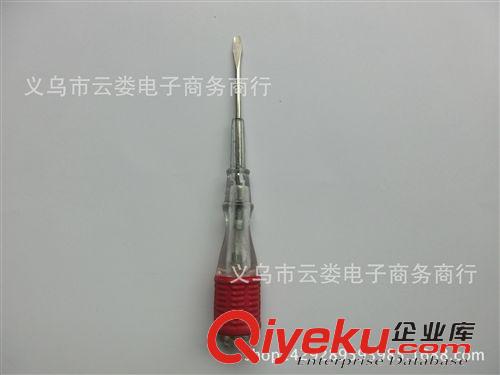家用小電器 一元二元店專批 紅色手柄 試電筆 測電筆 義烏小商品 好貨源原始圖片2