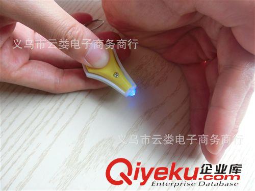 家用小電器 鑰匙扣電子電燈手握式電燈    日用百貨一元專批原始圖片2