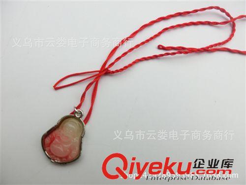 頭飾、飾品、頭繩 飾品專批 紅玉項鏈 觀音佛項鏈  創(chuàng)意好項鏈  義烏好貨源原始圖片2