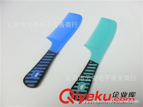 化妝用品 一元店批發 居家梳子 塑料 單面 細齒 美發梳 日用百貨批發原始圖片2