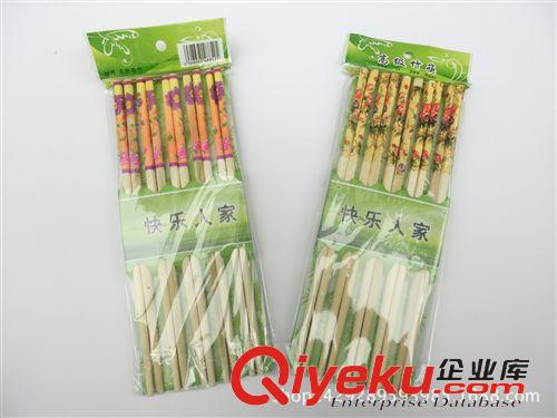 二元專批 高級竹木筷 快樂人家10雙tr毛竹筷 筷子 二元百貨批發 地攤價原始圖片2