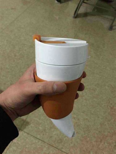 家居用品 2015zp童慶羊角杯咖啡保溫杯牛角杯創(chuàng)意杯羊年禮物廠家直銷原始圖片3