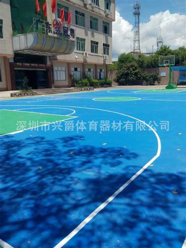 精品推薦 長期供應 硅PU承接籃球場地 專業(yè)建造籃球場地原始圖片3
