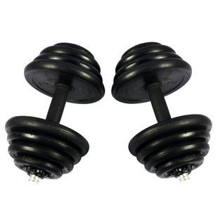 啞鈴類 信龍啞鈴 零售批發(fā) 全膠啞鈴25KG 可調(diào)節(jié)重量25公斤每副 包膠啞鈴原始圖片3