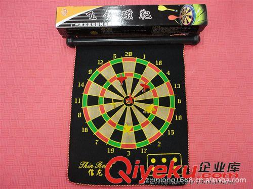 飛鏢靶 信龍12,15,17寸安全雙面磁性飛鏢靶/紙質(zhì)飛鏢盤/紙靶內(nèi)贈飛鏢原始圖片3
