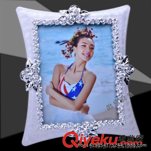 相框、相架 玫瑰花相框  影樓相框 創(chuàng)意擺臺(tái)原始圖片2