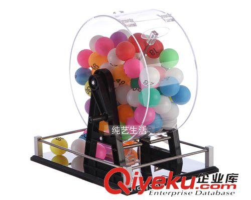 有機玻璃制品 娛樂活動抽獎轉盤 彩票雙色球選號 抽獎機 搖號 抽獎箱 手動原始圖片3