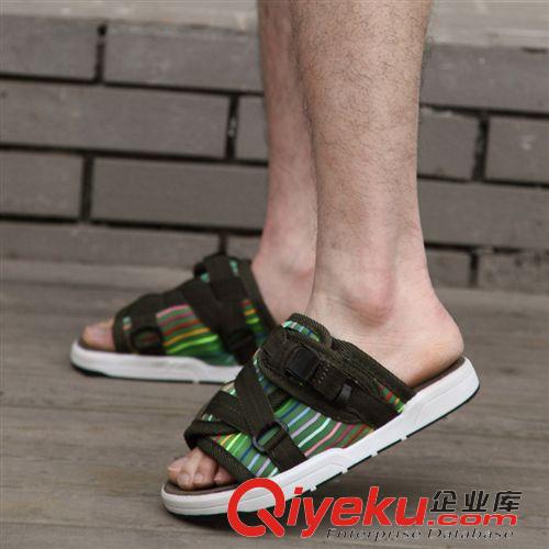 拖鞋 夏季陳冠希精工版潮 visvim Christo 藤原浩男休閑沙灘涼拖鞋批發