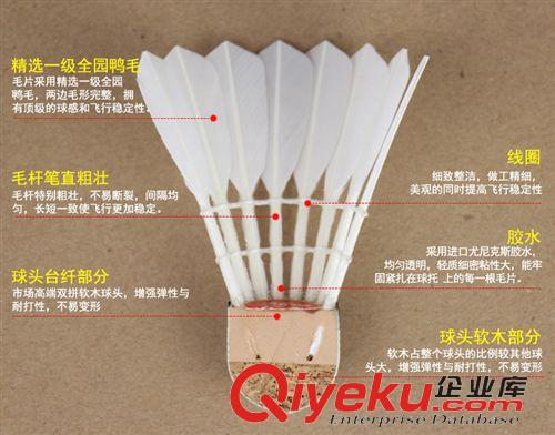 羽毛球 zp齊克努9號羽毛球 精選一級鴨毛全園 {dj0}賽事用球 比賽1號級