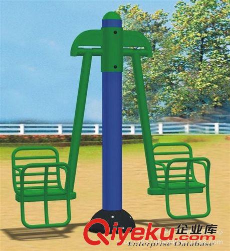 健身路徑/室外健身器材 兒童秋千 雙人兒童秋千 單柱兒童秋千椅